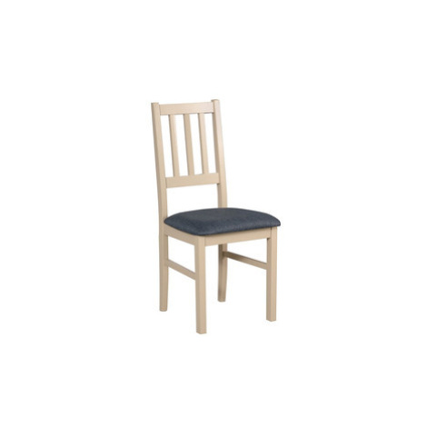 Jídelní židle BOSS 4 Bílá Tkanina 33B Drewmix
