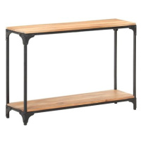 Konzolový stolek 110 × 30 × 75 cm masivní akáciové dřevo