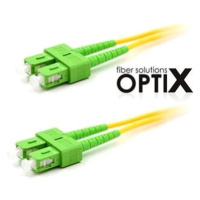 OPTIX SC/APC-SC/APC optický patch cord 09/125 0,5m G657A