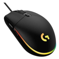Logitech G203 LIGHTSYNC myš černá