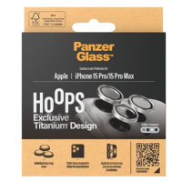 PanzerGlass HoOps Apple iPhone 16 Pro/15 Pro/16 Pro Max/15 Pro Max ochr. kroužky foto bilý titan