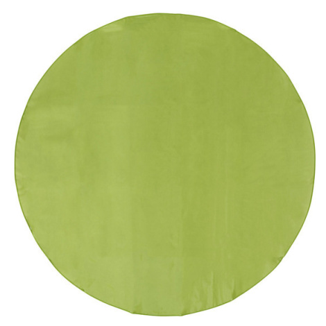 LIVARNO home Vinylový omyvatelný ubrus (Ø 160 cm, kulaté provedení, zelená)