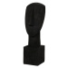 H&L Socha Abstrakt Moai 42 cm černá matná