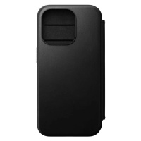 Pouzdro Nomad Modern Leather Folio, black - iPhone 15 Pro (NM01627685)