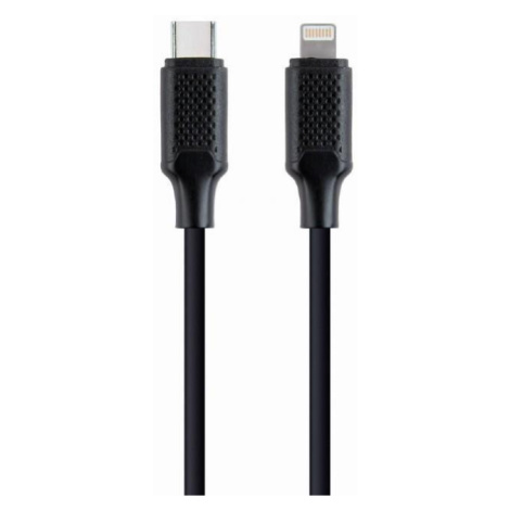GEMBIRD Kabel USB 2.0 Type-C na Ligtning (CM/8pinM), 1, 5m, datový, černá