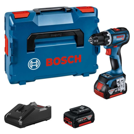 Bosch Nářadí - 18V AKU vrtací šroubovák, 2x aku 5,0 Ah Li-Ion, nabíječka 06019K6006