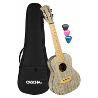 Cascha HH 2316 Bamboo Koncertní ukulele Graphite