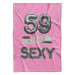 IMPAR Fleecová deka Stále sexy – Růžová - 59 let
