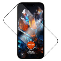 FIXED Armor prémiové tvrzené sklo s aplikátorem iPhone 14 Pro Max černé
