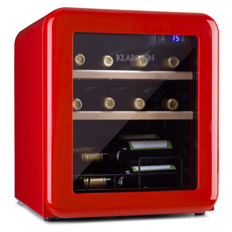 Klarstein Vinetage 12, vinotéka, 46 litrů, 4-22 °C, retro design