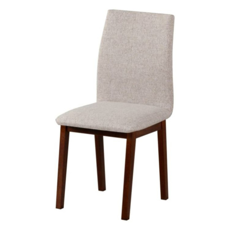 Jídelní židle LUKA 1 ořech/šedá