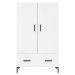 vidaXL Skříň highboard bílá 69,5 x 31 x 115 cm kompozitní dřevo