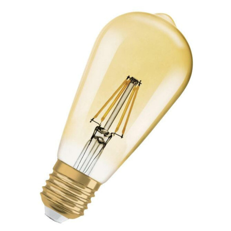 OSRAM LEDVANCE Vintage 1906 Edison 55 Filament DIM 6.5W 824 Gold E27 4099854081514