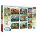 Puzzle Dinosauři MEGA PACK 10v1 - Trefl