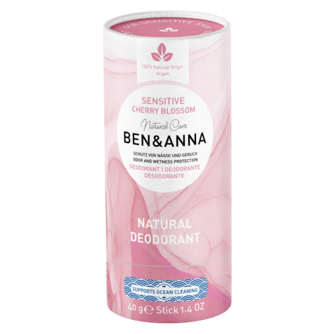Ben & Anna Deodorant Sensitive Cherry blossom 40 g