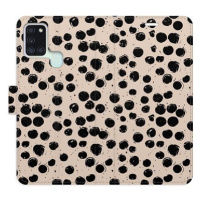 iSaprio Flip pouzdro Dotted 02 pro Samsung Galaxy A21s