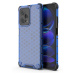 Honeycomb pancéřové pouzdro se silikonovým rámem pro Xiaomi Redmi Note 12 PRO PLUS Blue