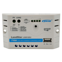 EPsolar Regulátor nabíjení PWM EPsolar LS0512EU 12V 5A s USB