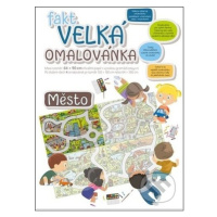 Fakt velká omalovánka: Město - kniha z kategorie Omalovánky