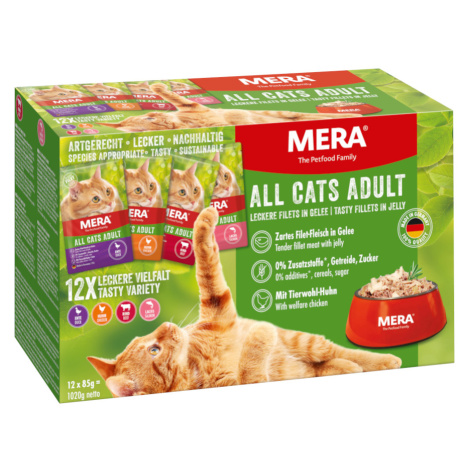 Mixpack MERA Cats Adult - 24 x 85 g