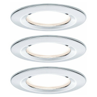 PAULMANN Vestavné svítidlo LED Nova kruhové 3x6,5W chrom nevýklopné 934.63 P 93463