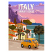 Ilustrace Retro Poster Italy, mediterranean romantic landscape,, VectorUp, 30 × 40 cm