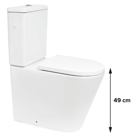 WC kombi komplet SAT Brevis vario odpad SATBRE32G SATBRE32G