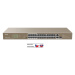 Tenda TEF1126P-24-410W - PoE AT Switch 370Watt, 24xRJ45 10/100 Mbps PoE, 2x Gigabit Uplink RJ45/