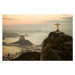 Fotografie View of Rio de Janeiro at dusk, Christian Adams, 40 × 26.7 cm