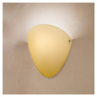 Vistosi Ovalina - nástěnné světlo E27 topas lesklý