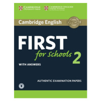 Cambridge English First for Schools 2 Student´s Book with answers and Audio Download Cambridge U