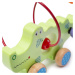 Bigjigs Toys Motorický labyrint na kolečkách CROCODILE zelený