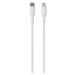 PURO Soft Lightning/USB-C kabel, 1,5 m bílý