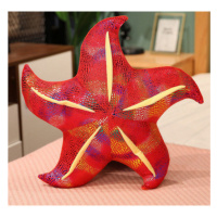 Plyšák Plyšový Starfish Red Polštář 45 cm