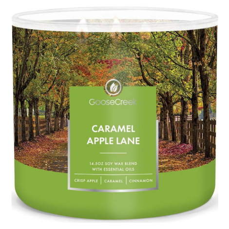 Vonná svíčka Goose Creek Caramel Apple Lane, doba hoření 35 h