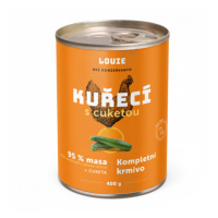 Konzerva Louie kuřecí s cuketou, vitamíny a minerály 400g