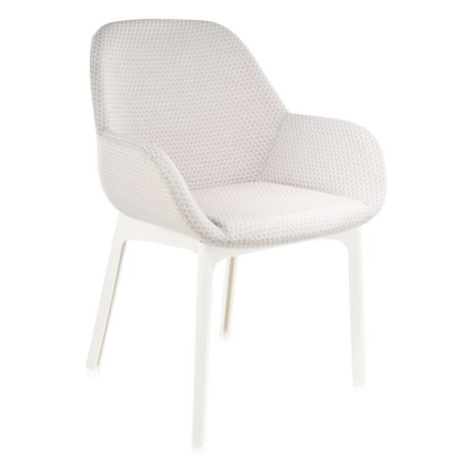 Kartell - Židle Clap Melange - šedá, bílá