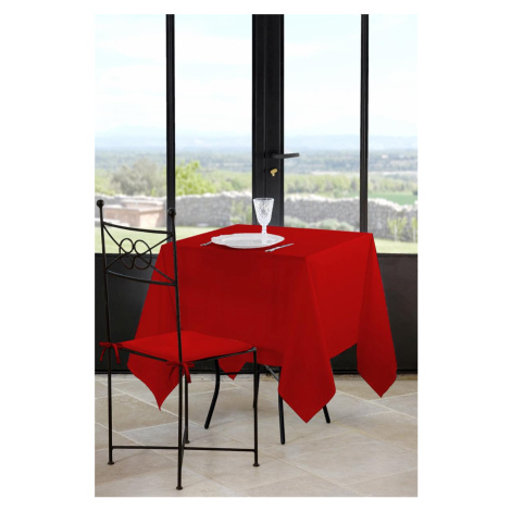 Ubrus na stůl NELSON, červená 180x180 cm France SM France