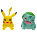 Pokémon akční figurky 2pack Pikachu a Bulbasaur