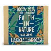 Faith in Nature Tuhé mýdlo Modrý cedr 100 g