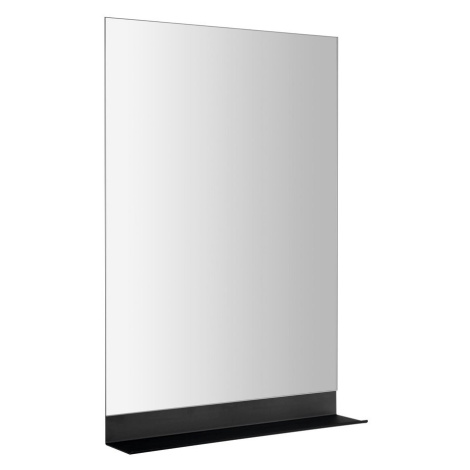 AQUALINE SECA Zrcadlo s policí 50x95cm, CU free, černá mat 22494S