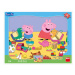 Dino Puzzle PEPPA PIG si hraje 12 dílků deskové tvary