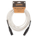 Cascha Standard Line Mic Cable White 6m