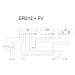 Elektroměrový rozvaděč pro fotovoltaiku pilíř DCK ER212/NKP7P-FV pro ČEZ, EGD (E.ON)