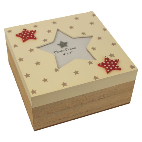 Dřevěná krabička s hvězdou D0415 Morex