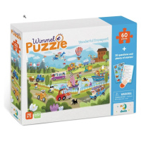 Puzzle Doprava na venkově 60 dílků