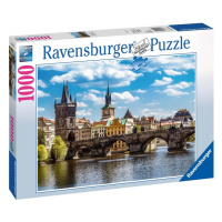 Ravensburger Praha: Pohled na Karlův most 1000 dílků