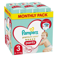 PAMPERS Premium Care 3 6-11 kg 144 ks