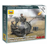 Wargames (WWII) letadlo 6117 - Německý protiletadlový kanón s posádkou (1:72)