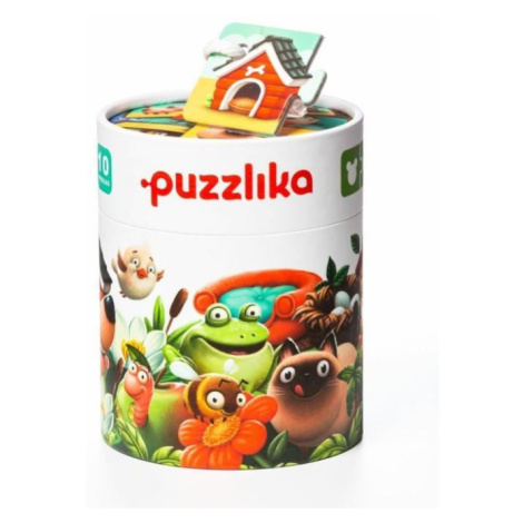 Můj domov - naučné puzzle 20 dílků Puzzlika